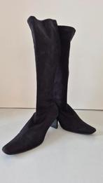 ZGAN! HOGE STRETCH LAARZEN ZWART MT 38, Kleding | Dames, Schoenen, Hoge laarzen, Zwart, Ophalen of Verzenden, Zo goed als nieuw