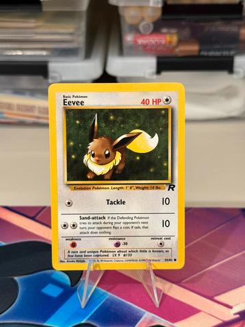 Eevee - Team Rocket 55/82 Vintage Pokemon kaart beschikbaar voor biedingen