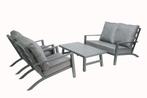 Lima loungeset sofa grijs, Ophalen, Nieuw