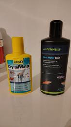 Tetra Crystal Water 250 mL + Dennerle Clear Water Elixir, Ophalen of Verzenden, Nieuw, Overige typen