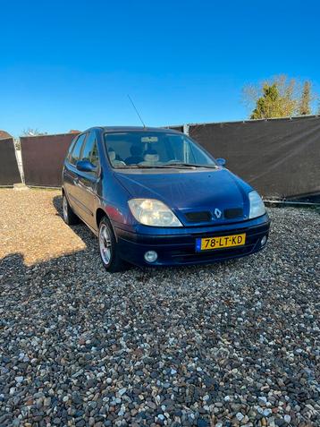 Renault Scénic 1.6 16V RT AUT Euro 2000 2002 Blauw Export  beschikbaar voor biedingen