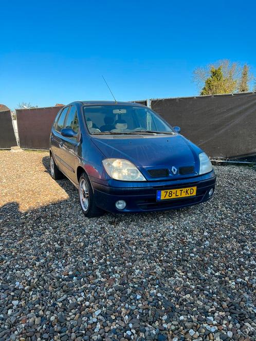 Renault Scénic 1.6 16V RT AUT Euro 2000 2002 Blauw Export, Auto's, Renault, Bedrijf, Scénic, Benzine, D, MPV, Automaat, Geïmporteerd
