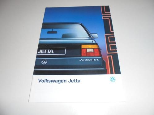 brochure Volkswagen Jetta  1989, Boeken, Auto's | Folders en Tijdschriften, Nieuw, Overige merken, Verzenden