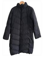 Aigle lange zwarte donsjas - Maat 42/44, Zwart, Maat 42/44 (L), Ophalen of Verzenden, Zo goed als nieuw