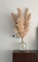 Glazen fles vaas vintage, Ophalen, Overige kleuren, Minder dan 50 cm, Glas