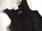 Sport body zwart met mesh XS NIEUW, H&M, Verzenden, Zwart, Body of Korset