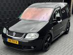 Volkswagen Caddy 1.6 BENZINE| SCHROEFSET| 18”| TOURAN| LEER|, Auto's, 1325 kg, Gebruikt, Zwart, 4 cilinders