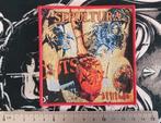 Sepultura zeer mooie limited edition attitude patch 57, Verzenden, Nieuw, Kleding