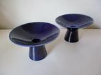 Arabia Finland kobalt blauwe kandelaren kandelaar set, Ophalen of Verzenden