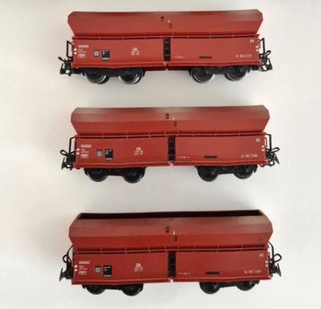 Marklin 4624 3 stuks ERZ wagons. Onderlossers beschikbaar voor biedingen