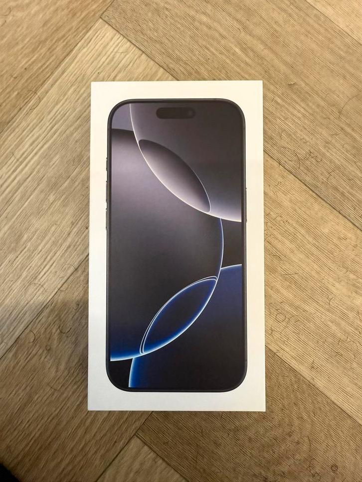 Iphone 16 Pro 128GB NIEUW, Telecommunicatie, Mobiele telefoons | Apple iPhone, Nieuw, 128 GB, Zwart, Ophalen