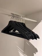 11 zwarte kledinghangers, Kleding | Dames, Kledinghangers, Ophalen, Zo goed als nieuw