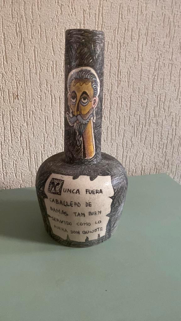 Don quijote vaas, Antiek en Kunst, Kunst | Designobjecten, Ophalen of Verzenden