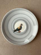 Vintage gemerkt porseleinen bordje duif, Antiek en Kunst, Ophalen of Verzenden