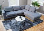 !!ACTIE!! Donkerblauwe hoekbank, gratis levering, 250 tot 300 cm, Verzenden, Hoekbank, Zo goed als nieuw
