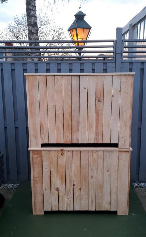 Extra hoog bloembak model Palermo, Tuin en Terras, Bloembakken en Plantenbakken, Nieuw, Hout, Binnen, Ophalen
