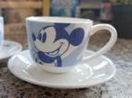 2 espresso kop schotel met oor en Mickey Mouse Disney, Overige stijlen, Kop(pen) en/of Schotel(s), Ophalen of Verzenden, Zo goed als nieuw