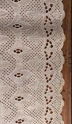 Offwhite broderie, Ophalen of Verzenden, Nieuw, Katoen, 120 cm of meer