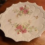Antieke Schaal met Bloemen 27 cm groot, Antiek en Kunst, Ophalen of Verzenden