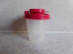 Tupperware Strooibus 6 cm. Rood, Ophalen of Verzenden, Zo goed als nieuw, Rood, Bus of Trommel