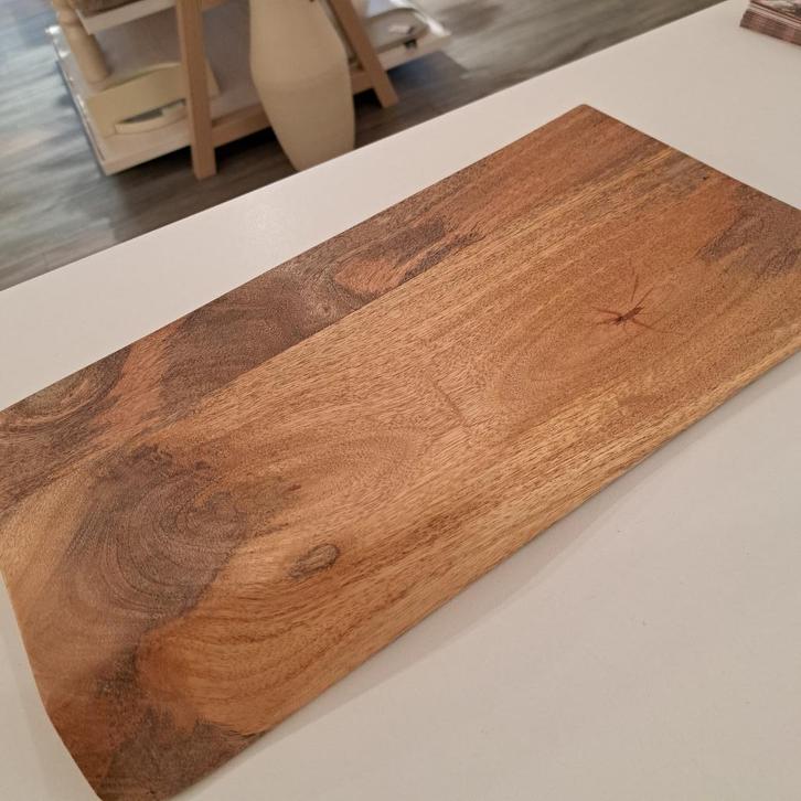 Wandplank Mangohout 40 cm, Huis en Inrichting, Woonaccessoires | Wandplanken en Boekenplanken, Nieuw, Ophalen