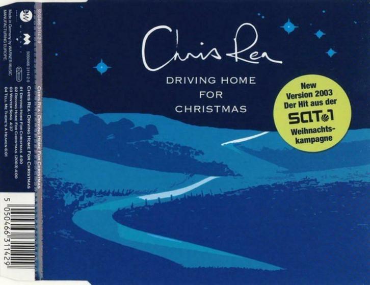 Chris Rea Driving Home For Christmas 2003 CD Maxi-Single, Cd's en Dvd's, Cd's | Rock, Zo goed als nieuw, Poprock, Ophalen of Verzenden