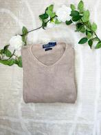 Polo Ralph Lauren trui beige - maat L - 100% katoen, Maat 52/54 (L), Beige, Ralph Lauren, Ophalen of Verzenden