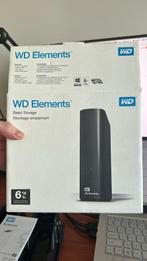 WD Elements 6 TB Externe Harde Schijf, Computers en Software, Harde schijven, HDD, 6Tb, Zo goed als nieuw, Desktop