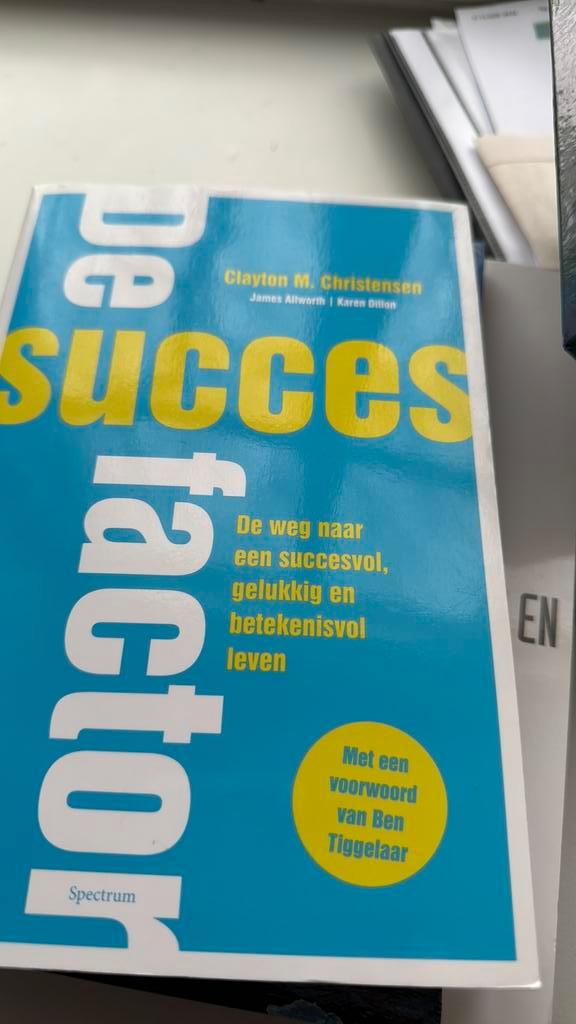 James Allworth - De succesfactor, Boeken, Psychologie, Nieuw, Ophalen of Verzenden