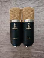 Devine BM-500 Studiomicrofoons met plopfilter en hoiders, Ophalen of Verzenden, Gebruikt, Studiomicrofoon