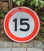 Verkeersbord 15., Ophalen, Gebruikt, Reclamebord