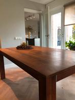 Massief Amerikaans noten geoliede eetkamertafel, Huis en Inrichting, Tafels | Eettafels, Ophalen, Gebruikt, 100 tot 150 cm, 200 cm of meer