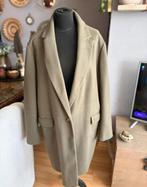 Primark mooie groene mantel mt 46/48 ZGAN, Ophalen of Verzenden, Zo goed als nieuw, Maat 46/48 (XL) of groter, Groen