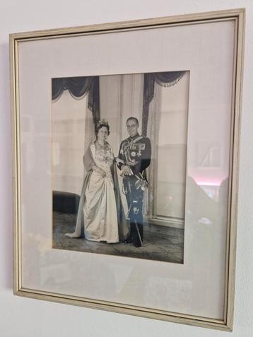 Portret Juliana & Bernard - koningshuis, Paleis Soestdijk beschikbaar voor biedingen