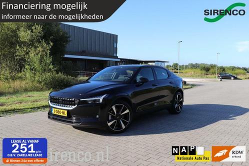 Polestar 2 Long Range Dual Motor Launch Edition 78kWh Black, Auto's, Polestar, Bedrijf, Te koop, Polestar 2, 360° camera, 4x4