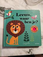 Ingela P Arrhenius - Leeuw, waar ben je?, Boeken, Kinderboeken | Baby's en Peuters, Gelezen, Ophalen of Verzenden, Ingela P Arrhenius
