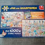 Jan van Haasteren oud&nieuw + fabriek kerstman, Ophalen of Verzenden, 500 t/m 1500 stukjes, Zo goed als nieuw