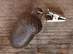 set van 4 gietijzeren tafelkleedgewichtjes eikel bruin TK010, Tuin en Terras, Robanjer Tuindecoratie, Nieuw, Ophalen of Verzenden