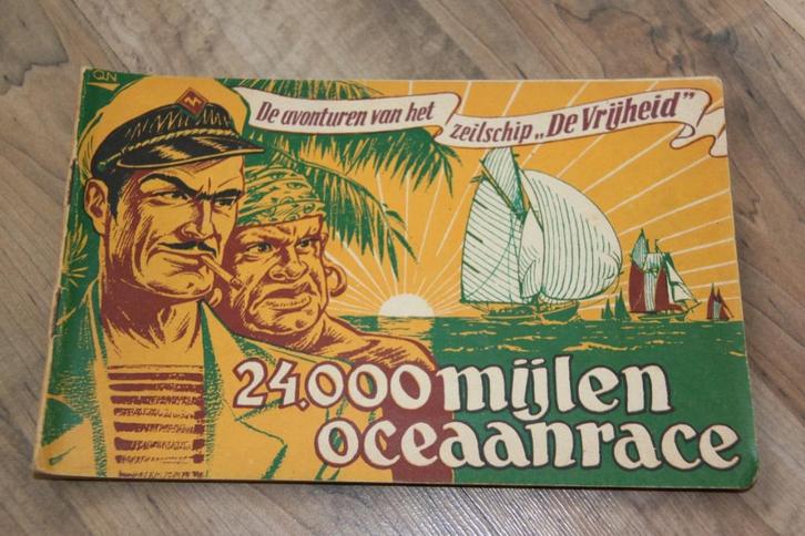 Avonturen zeilschip vrijheid(24.000 Mijlen oceaanrace)1947, Boeken, Strips | Comics, Gelezen, Eén comic, Europa, Ophalen