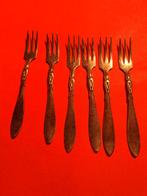 6 Zilveren Gebaksvorkjes Wellner - Haarlem, Ophalen