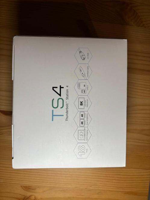 CalDigit TS4 Thunderbolt Station 4 - Als Nieuw (40Gbps, 98W, Computers en Software, Dockingstations, Nieuw, Docking station, Laptop