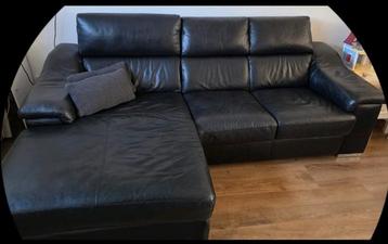 Lederen bankstel 