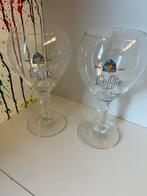 Leffe bierglazen set van 2 glazen, Verzamelen, Biermerken, Ophalen of Verzenden, Nieuw, Glas of Glazen, Leffe