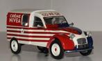 Citroen 2CV AZU 61 creme NIVEA 1/43 Utilitaires Citroen # 17, Hobby en Vrije tijd, Modelauto's | 1:43, Verzenden, Nieuw, Auto