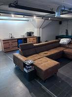 Luxe leren bank te koop, Leer, Ophalen of Verzenden, 150 cm of meer, Industrieel