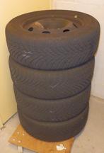 Stalen velgen met winterbanden (215/55 R16), Auto-onderdelen, Banden en Velgen, Ophalen, 16 inch, Banden en Velgen, Winterbanden