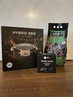 Kerstcadeau Hybrid bbq 2kg Weber briketten en hamburgerpress, Ophalen of Verzenden, Nieuw, Norlander