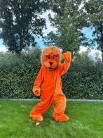 Te huur: Oranje Leeuw-Kostuum, Mascotte, Verkleedkleding, Ophalen of Verzenden, Zo goed als nieuw, Oranje of Koningsdag