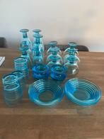 IIttala Finland Glasset in blauw, Ophalen of Verzenden, Zo goed als nieuw, Overige typen