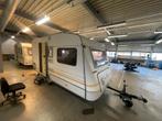 Knaus 450 TU - 4 persoons caravan met voortent, Particulier, 4 tot 5 meter, Knaus, Tot en met 4